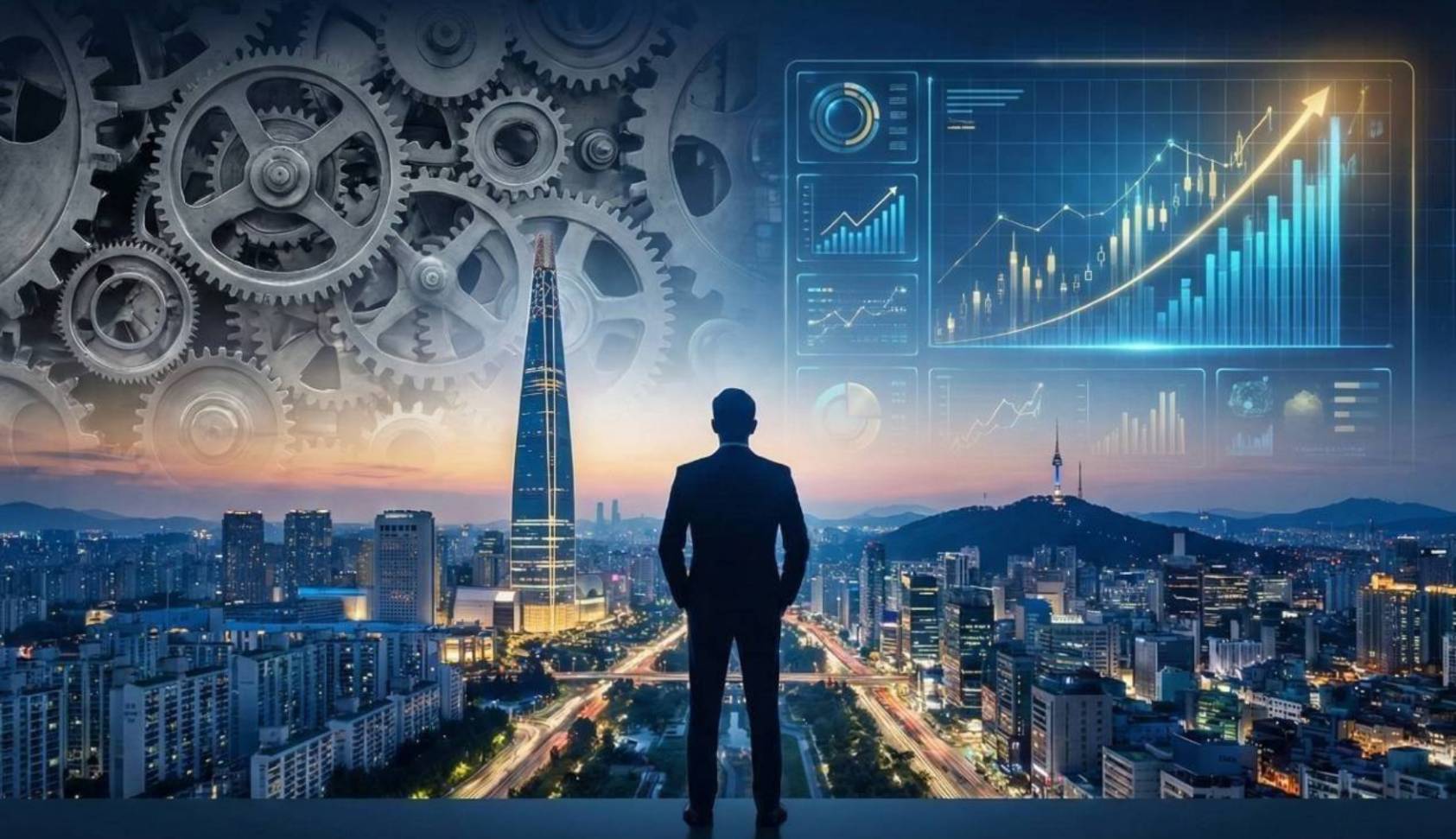 Futuristic City and Lab